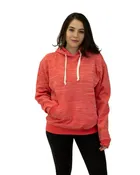 Adult Coral Injected-Yarn Hoodie