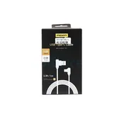 2A USB A TO Type-C 3.3ft Cable In White M2RWK-LTC01-1000WH