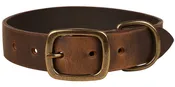 1.25" Distressed Leather Dog Collar
