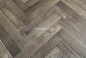 Antiqued French Oak Flooring — The Great House Collection: CHEVRON & HERRINGBONE