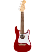 Fender Fender Fullerton Strat Uke, Walnut FB, Candy Apple Red