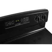AMANA  30-inch Electric Range with Extra-Large Oven Window - Black (AER6603SFB)