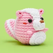 Andre the PINK Skunk Crochet Kit