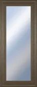 18x42 Decorative Framed Wall Mirror By Classy Art Promotional Mirror Frame #44 - Dark Brown