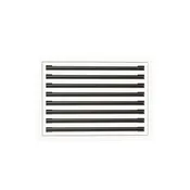 14 Inch - 8 Slot Linear Slot Diffusers - Modern AC Grilles - White