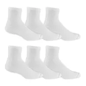 Dr. Scholl's Men's Diabetes & Circulatory Ankle Socks 6-Pack, Non-binding, Cushioned Comfort