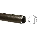 1 1/8″ Round Traverse Track