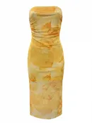ABSTRACT PRINT STRAPLESS MESH MIDI DRESS SPDR260115 (5)