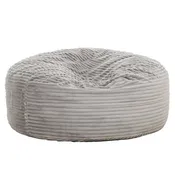 6-Foot Oversized Faux Fur Bean Bag Chair with Shredded Foam Filling