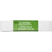 1-1/4" Sport Elastic, 3.5yds - White