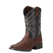 Ariat&reg; Brazen Brown/Arizona Sky Tycoon Kid’s Boot