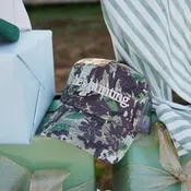 He's Hunting Camo Vintage Trucker Hat