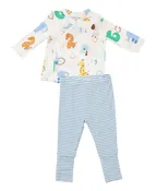 Animal Numbers Set with Cuff Pant