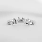 Claire Marquise Diamond Open Wedding Ring