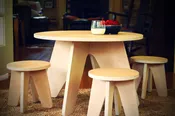 Aero Table and Stools Set