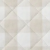 Buffalo Check on White Quilted Oven Mitts