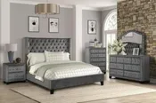ALLEN Gray Queen Bedroom Set
