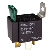 A9 30 Amp Automotive Plug-In Relay with Integral Fuse