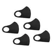 Face Mask Kit Comfortable Neoprene Reusable and Washable - Black Non-Medical