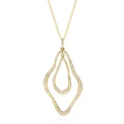 14K Rose Gold Diamond and Emerald Pendant