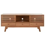 3-Drawer Entertainment TV Media Stand (65 Flatscreen TV) - 58.7 In. x 15.2 In. x 23.9 In. - 59Wx15Dx24H
