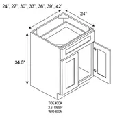 AA B39 - Base Cabinet