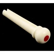 Allparts Camel Bone and Red Jasper Bridge Pins