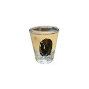 Bear Colorado Shot Glass by Andrew Dengate