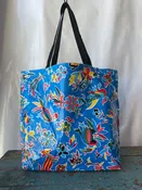 Aztec Blue Large Tote
