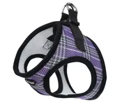 Bark Apeal Mesh Harness - Lavender Plaid