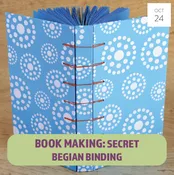 BOOK MAKING WORKSHOP: SECRET BELGIAN BINDING — PAPERCRAFT MIRACLES LLC