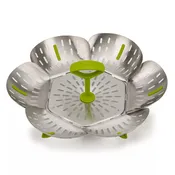 Bloom™ Stainless-steel Folding Steamer Basket