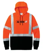 Ag View CornerStone ANSI 107 Class 3 Heavy-Duty Fleece Pullover Hoodie
