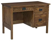 42" Post Mission Flat Top Desk