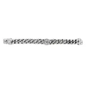 14K White Gold - Diamond Bracelet - J31053