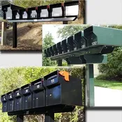 Steel U-Rack for 4 or More