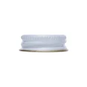 28 mm Metal Screw Cap with Plastisol Gasket,White