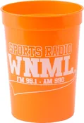 12 oz. Smooth Plastic Stadium Cup