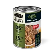 Acana Grain Free Dog Can Food Premium Chunks Pork Recipe