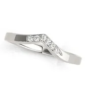.04ctw White Gold Diamond Band