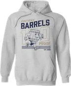 100 Proof Retro Mascot Kentucky Barrels