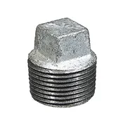 1 1/2" Black SQ Head Plug