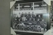1903 CINCINNATI REDS BLACK AND WHITE PHOTO ON CANVAS 20X24 SIZE READY TO HANG