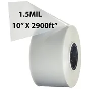 10 inch x 2900ft Poly Tubing Roll 1.5 Mil LDPE Low Density