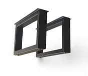 Rectangular Coffee Table Base Set of 2