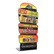 Die-Cut L-Bend Pumptopper