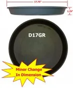 17″ Green Dish Insert