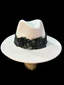 Cream Felt Fedora