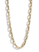 5.3mm Wide Italian Link Chain Necklace
