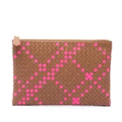 Bottega Veneta Bicolor Nappa Intrecciato Clutch